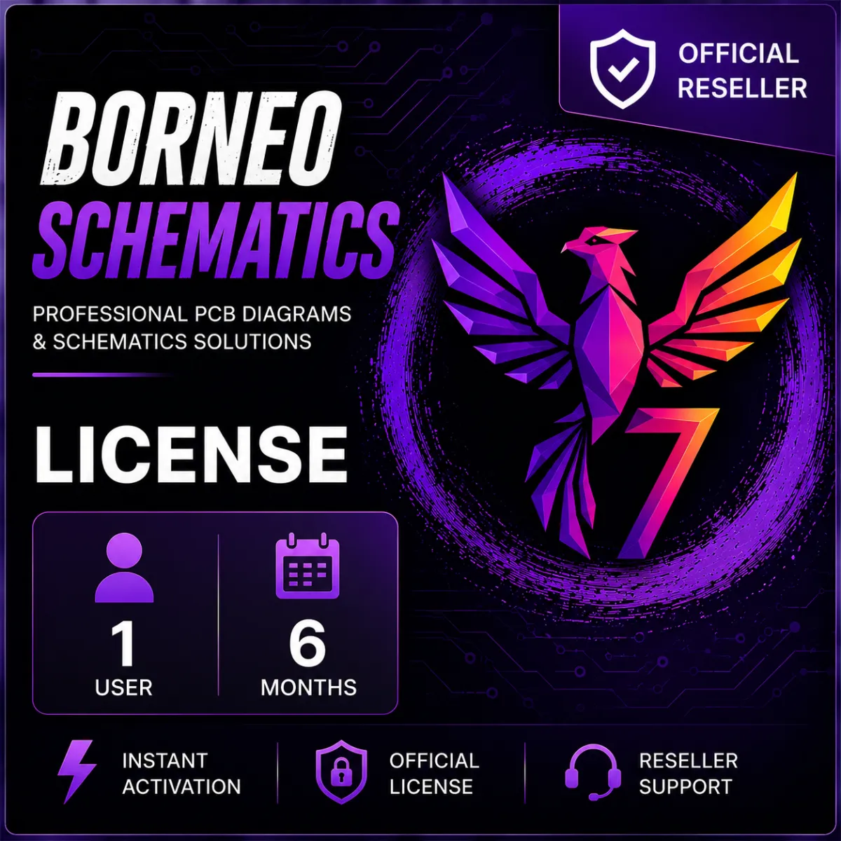 Borneo Schematics License — 1 User — 6 Months
