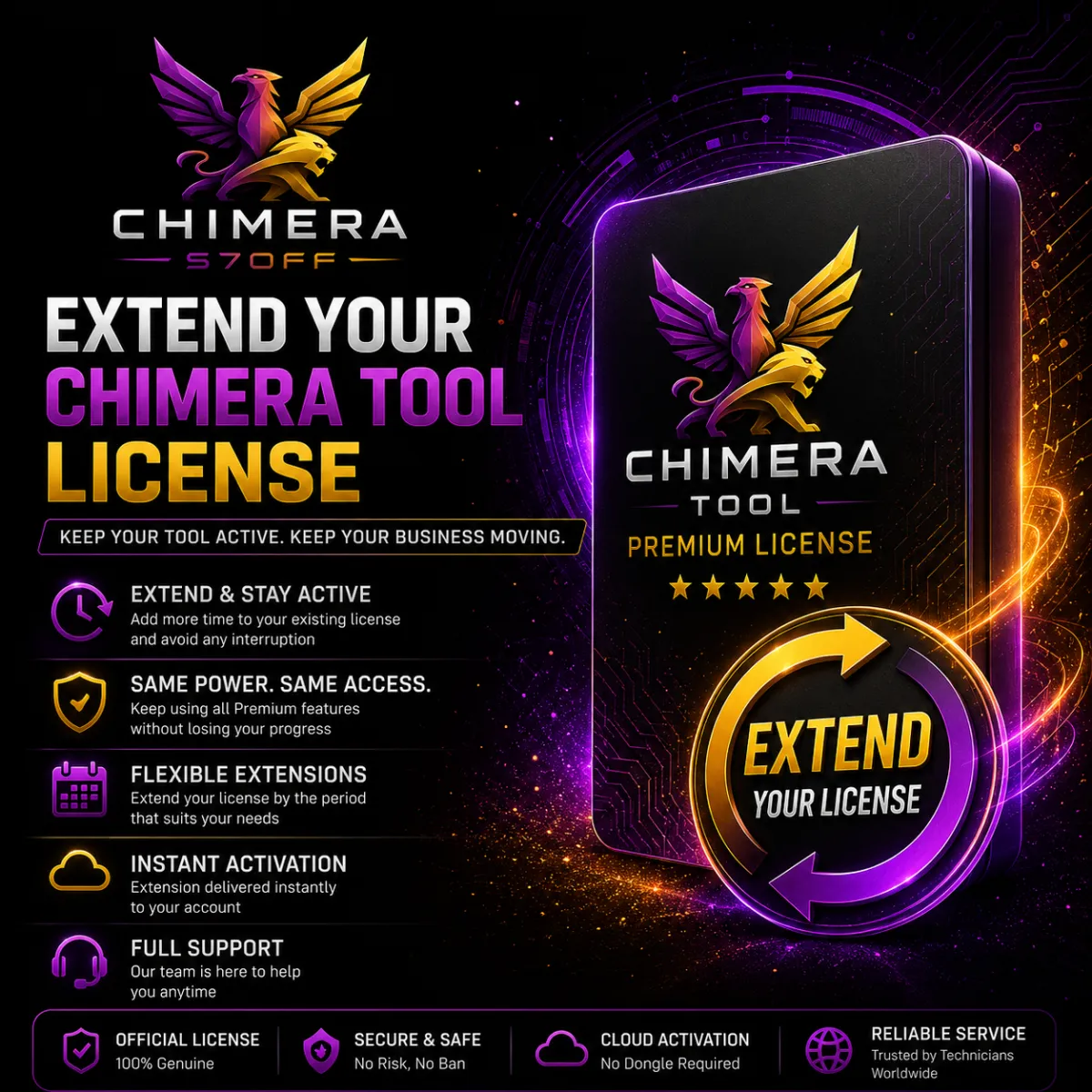 Extend Your Chimera Tool License - Image 1