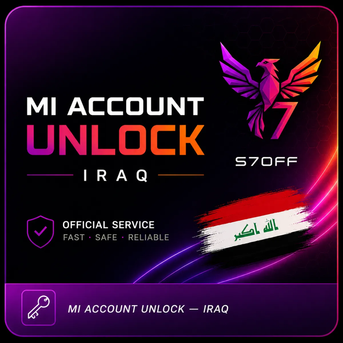 Mi Account Unlock — Iraq 1