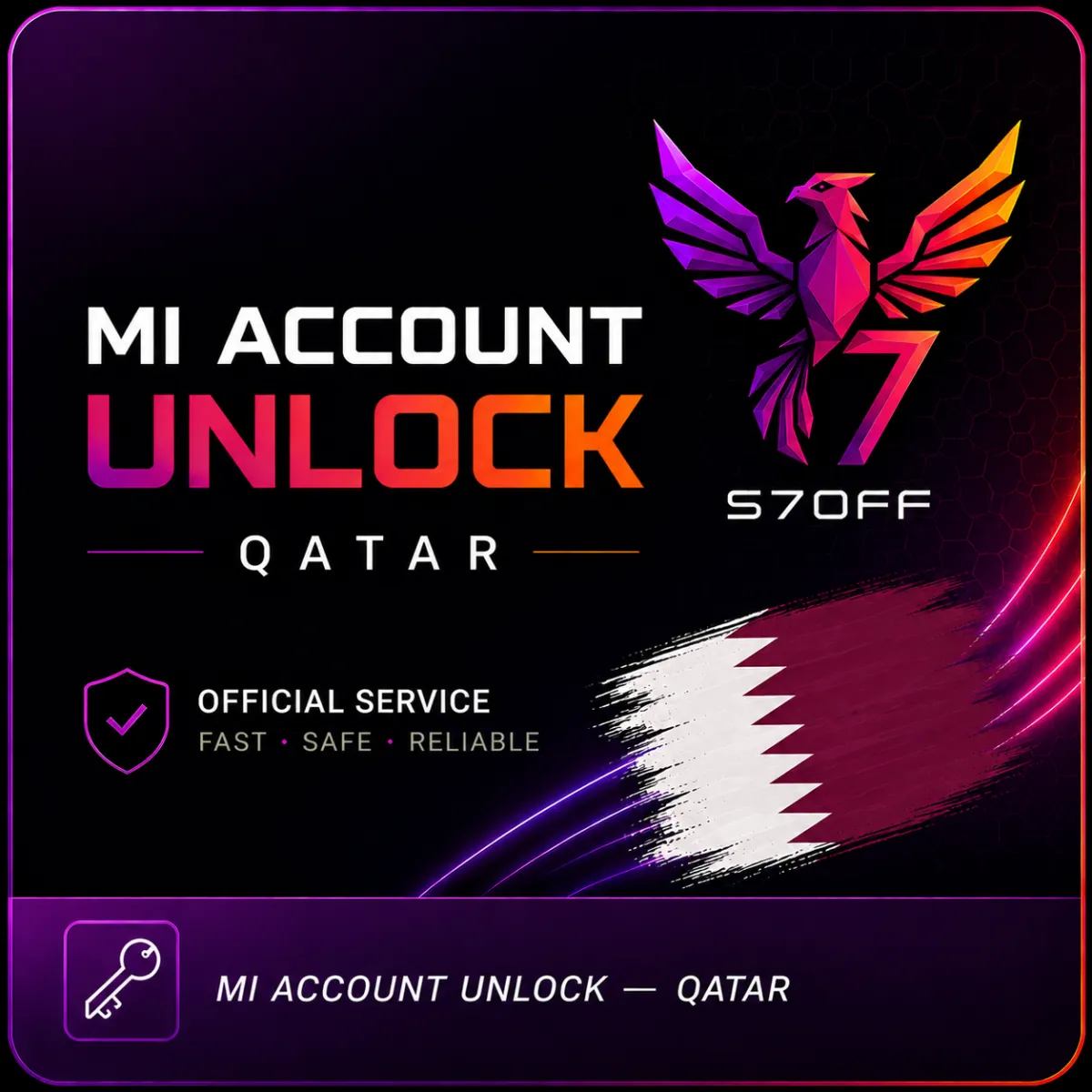 Mi Account Unlock — Qatar 1