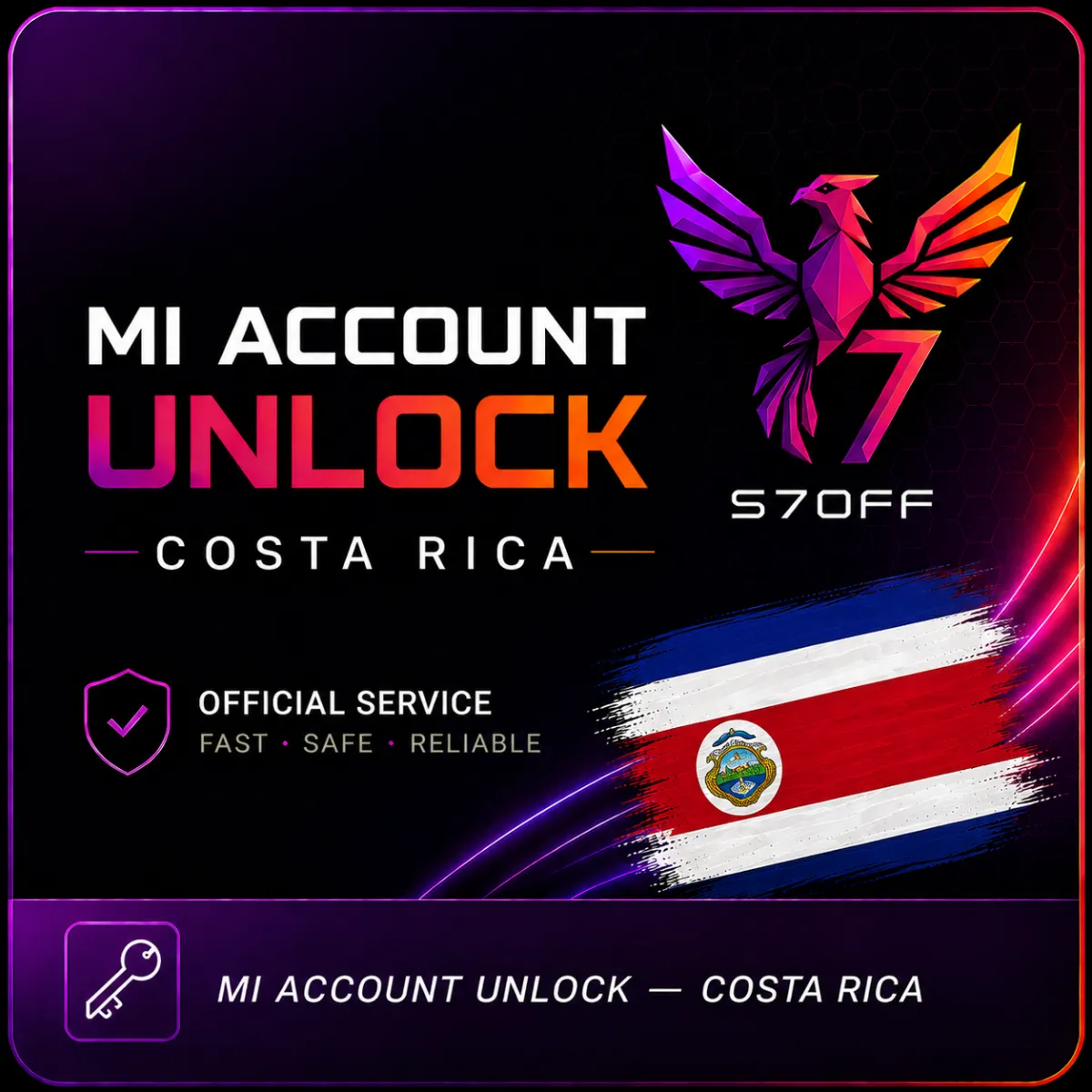 Mi Account Unlock — Costa Rica