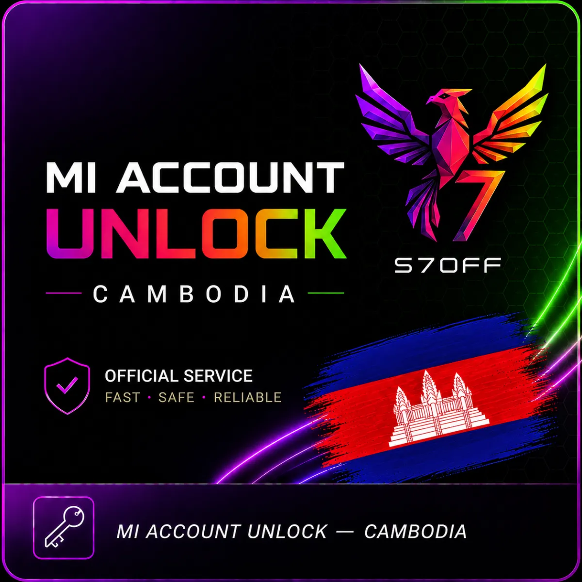 Mi Account Unlock — Cambodia 1
