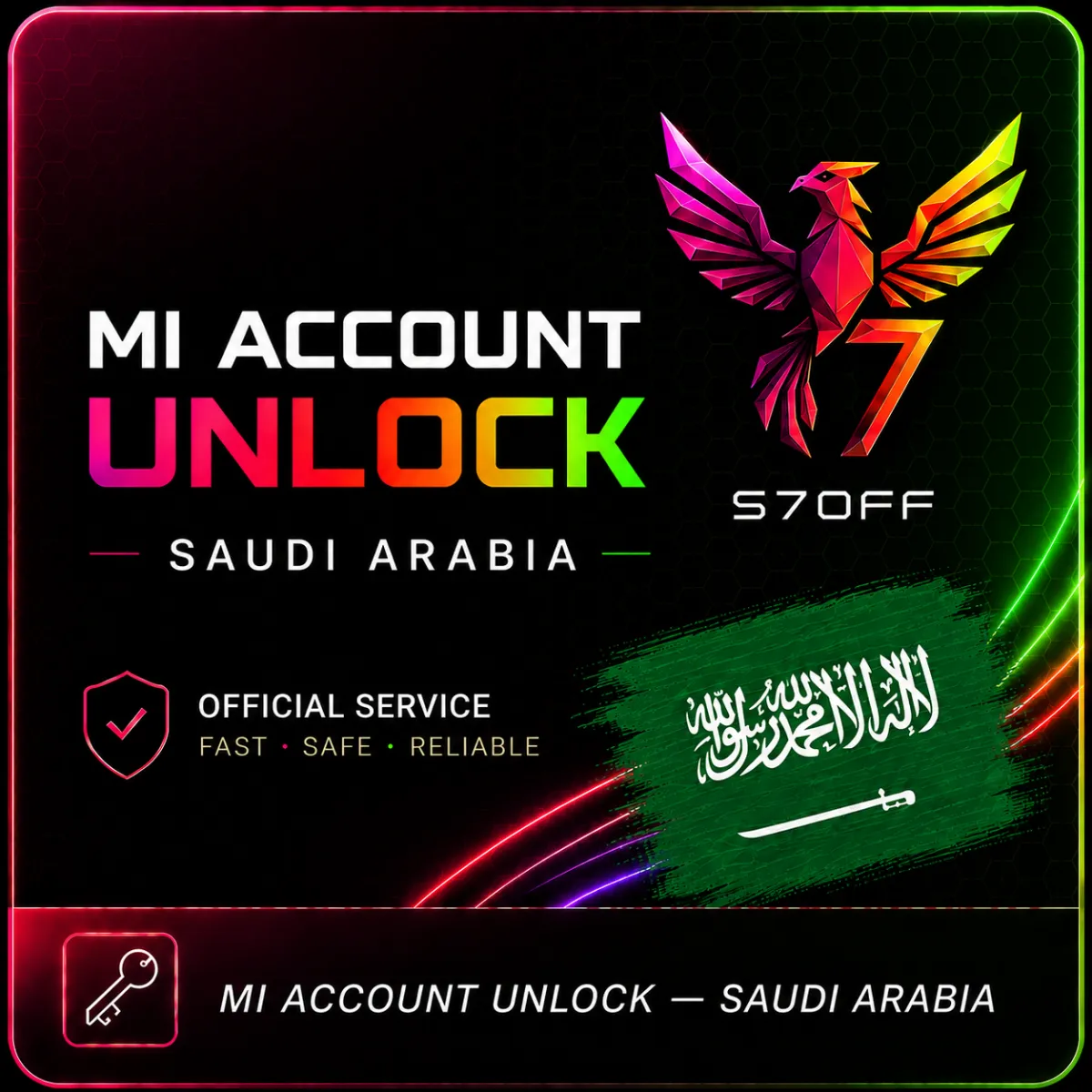 Mi Account Unlock — Saudi Arabia 1