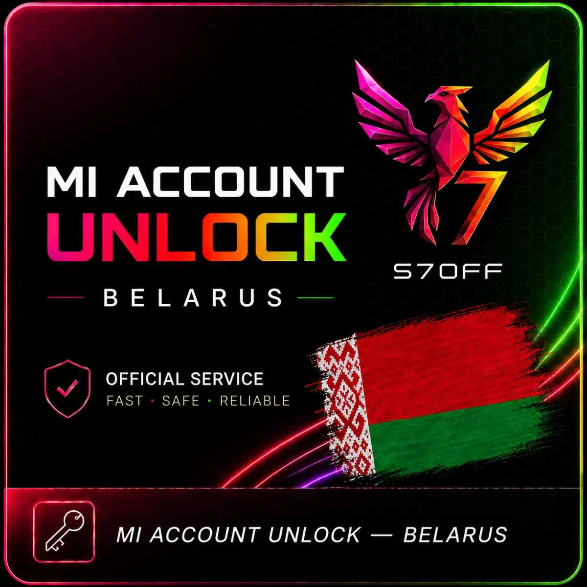 Mi Account Unlock — Belarus 1