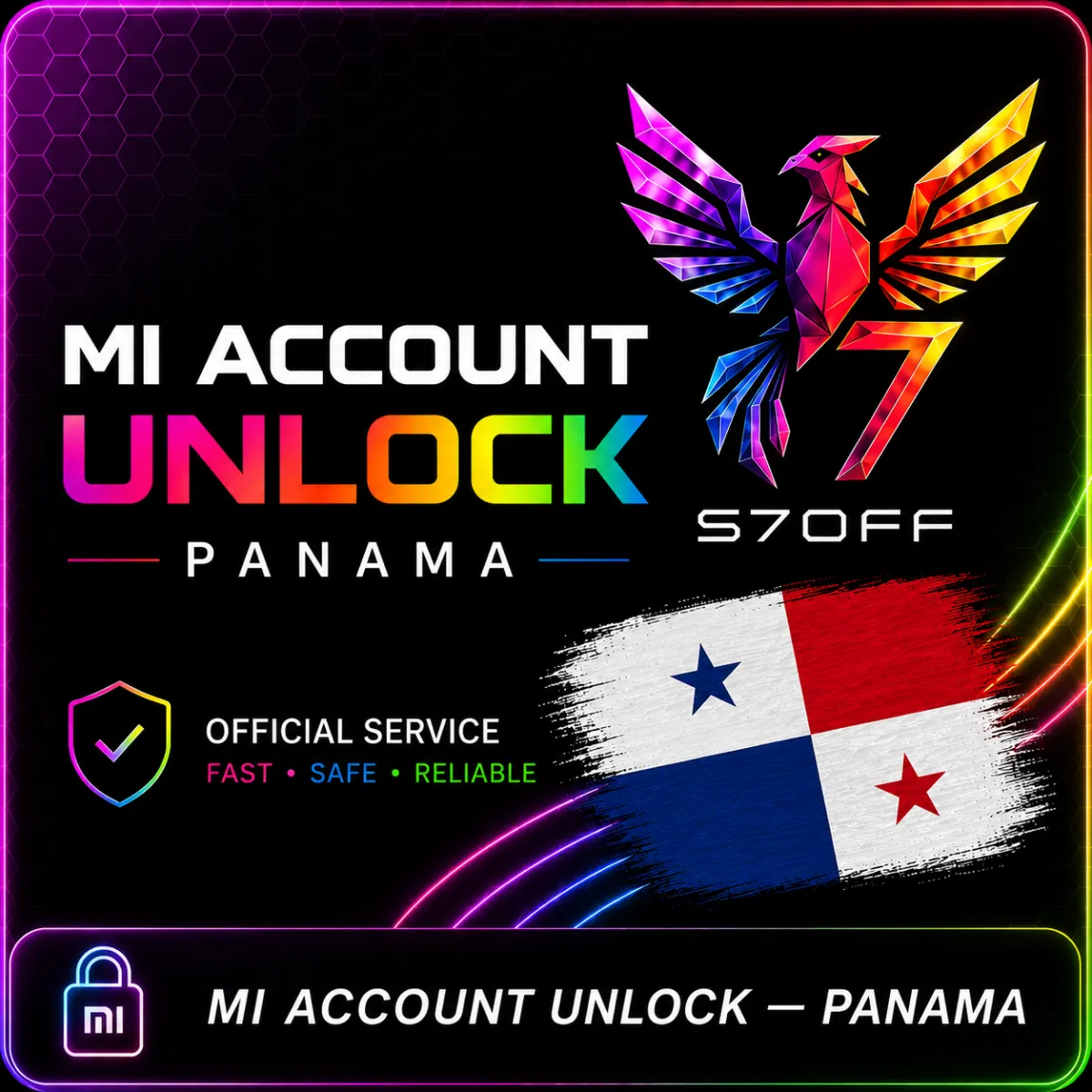 Mi Account Unlock — Panama 1