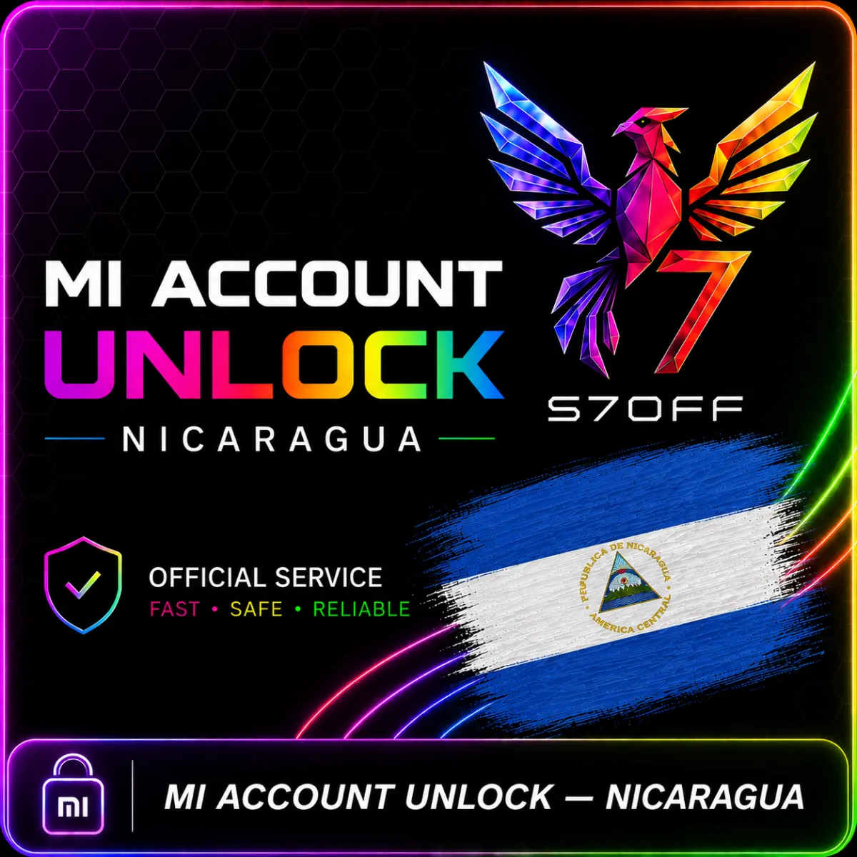 Mi Account Unlock — Nicaragua 1