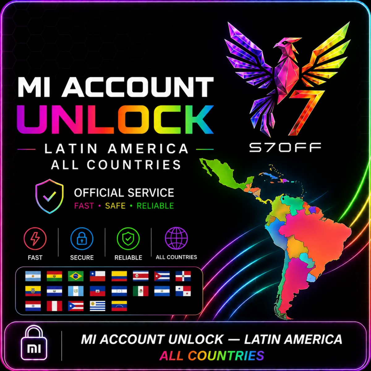 Mi Account Unlock — Latin America 1