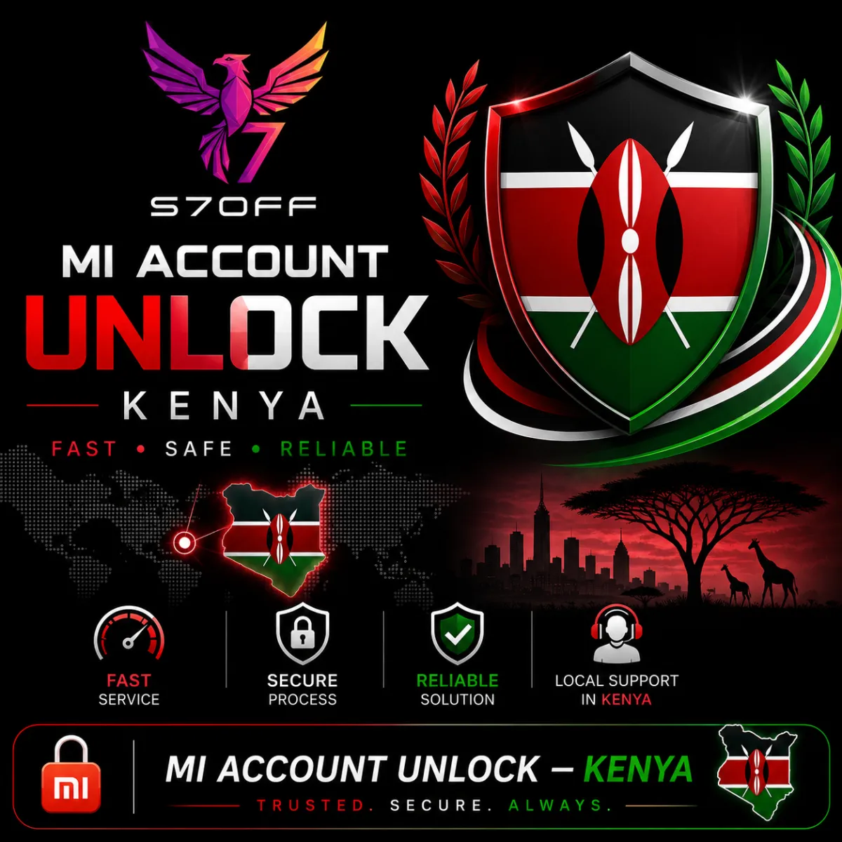 Mi Account Unlock — Kenya 1