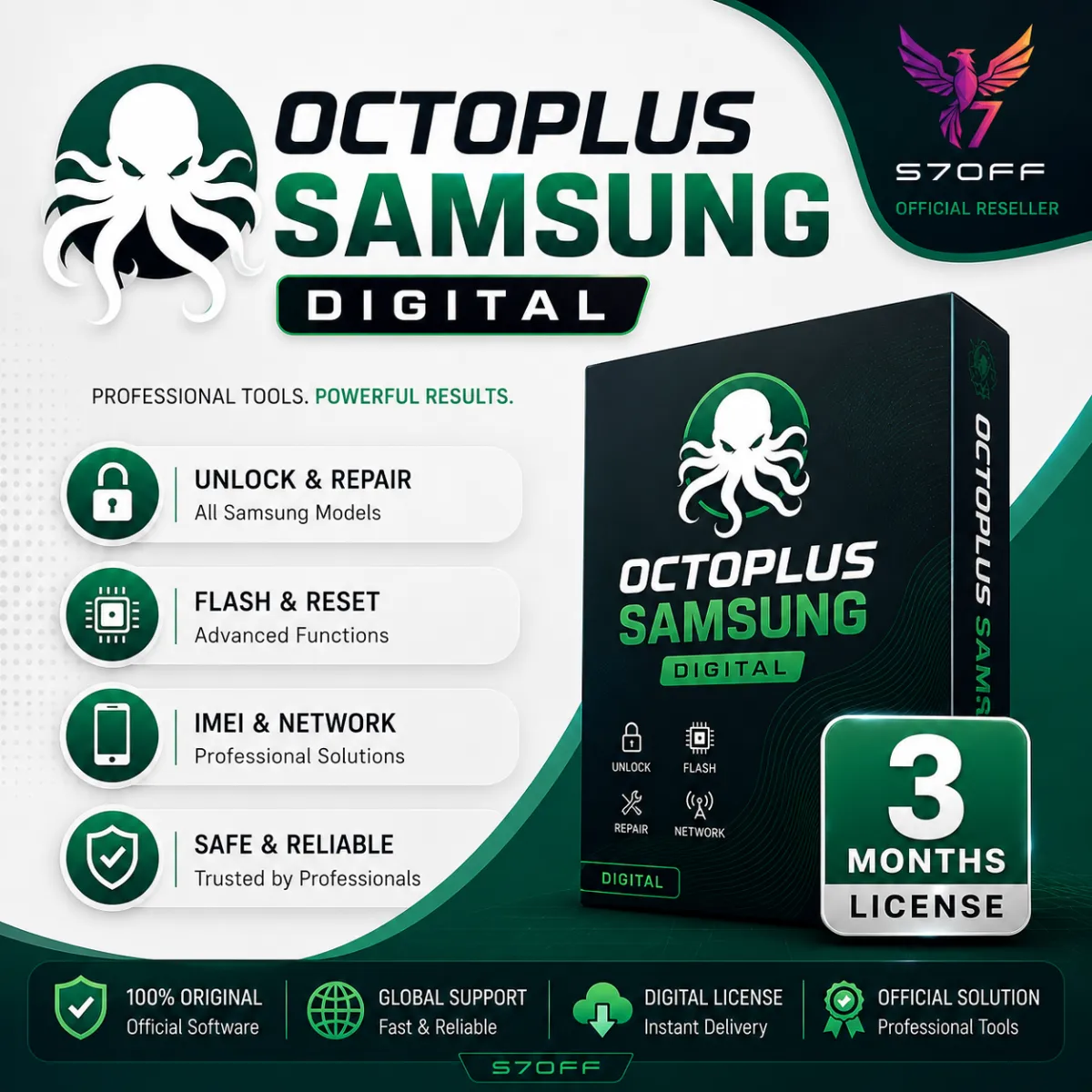 Octoplus Samsung Digital 3 Months License - Image 1