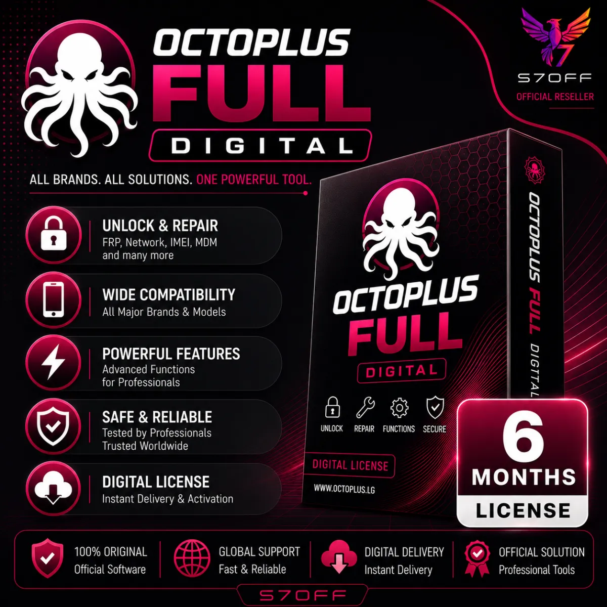 Octoplus Full Digital 6 Months License