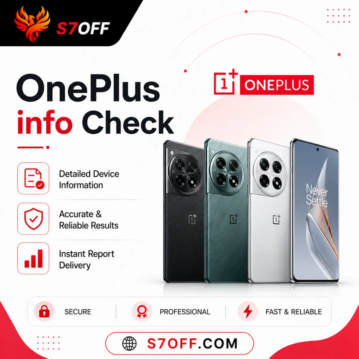 OnePlus info Check
